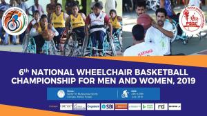 6th National Wheel Chair Basketball C'ship 2019 HLs Poster