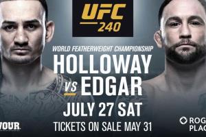 Inside The Octagon UFC 240 Poster