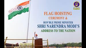 Flag Hoisting Ceremony And Hon'ble Prime Minister Shri Narendra Modi Address To The Nation Live Poster