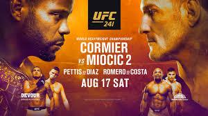UFC 241 Poster