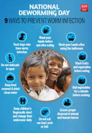 Deworming Day Poster