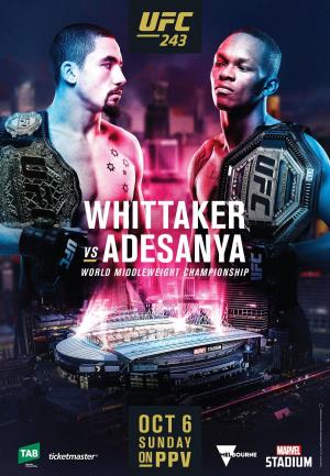 UFC 243 Poster