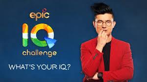 Epic IQ Challenge Poster