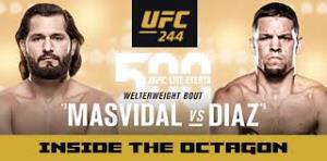 UFC 244 Poster