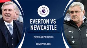 Everton v Newcastle PL Poster