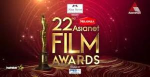 22nd Asianet Film Awards 2020 Poster