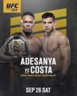 UFC 253 Poster