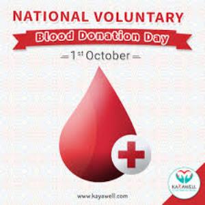 National Voluntary Blood Donation Day Poster