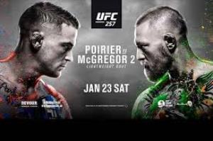 UFC 257 Poster