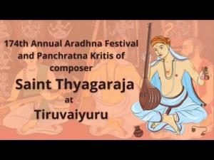 The 174Th Annual Aradhana Festival And Pancharatna Kritis Live Poster