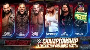 WWE Specials : Elimination Chamber 2021 Live Poster