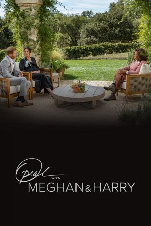 CBS Presents Oprah With Meghan And Harry Poster