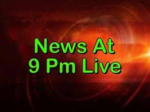 News At 9 Pm Live Poster