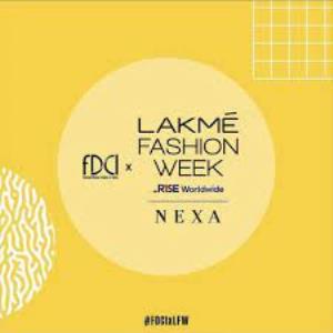 FDCI X Lakme Fashion Week Poster