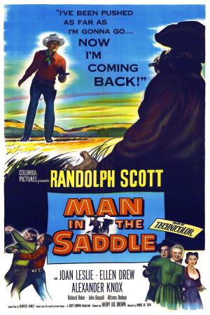 Man In The Saddle Poster