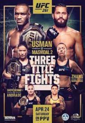 UFC Main Event 2021 Poster