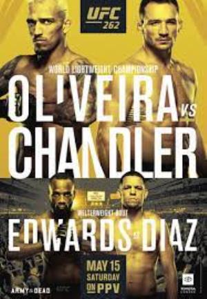 UFC 262 Live Poster