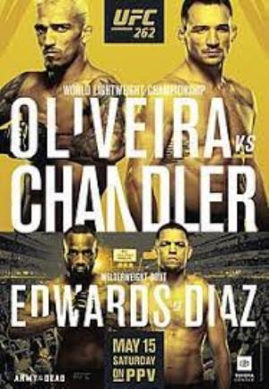 UFC 262 Poster