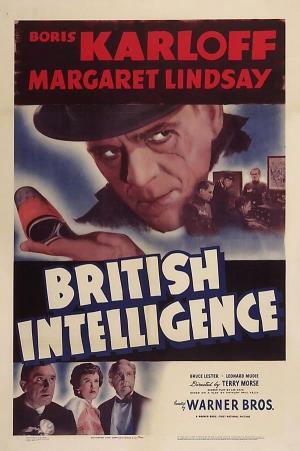 British Intelligence Poster