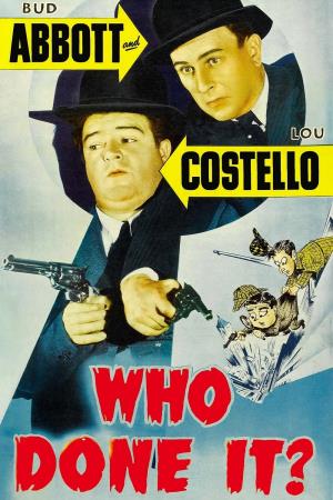 Who Done It Poster