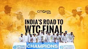 ICC WTC - India's Road To Final Poster
