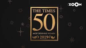 Times 50 Most Desirable Women 2020 Poster