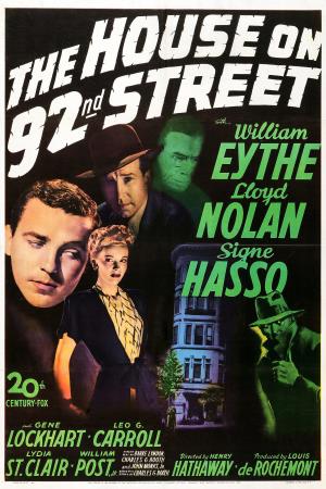 House On 92nd Street Poster