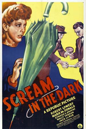 Scream in The Dark Poster