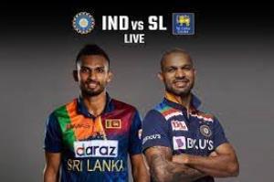 Sri Lanka vs India 2021 T20I Live Poster
