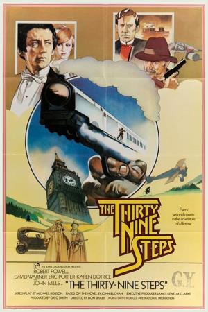 The Thirty-Nine Steps Poster