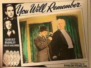 You Will Remember Poster