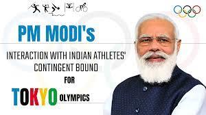 PM Interaction With Tokyo 2020 Olympians Poster