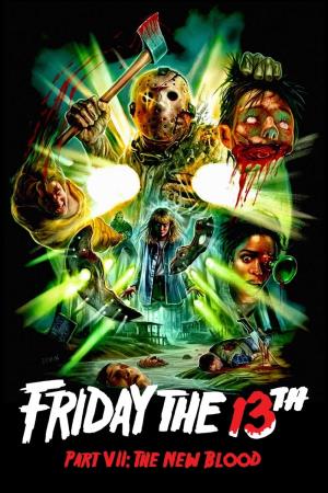 Friday The 13th Part VII:The New Blood Poster