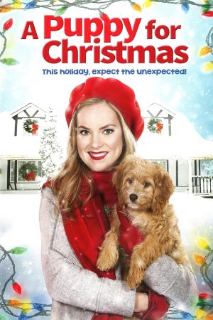 A Puppy For Christmas Poster