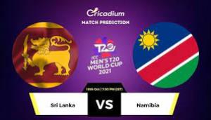 ICC T20 WC 2021 Hlts SL v NAM Poster