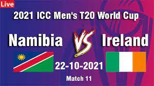 ICC T20 WC 2021 Hlts NAM v IRL Poster