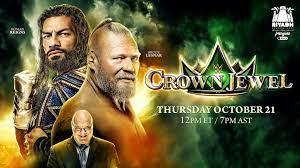 WWE Specials Crown Jewel 2021 HLs Poster
