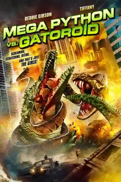 Mega Python Vs. Gatoroid Poster
