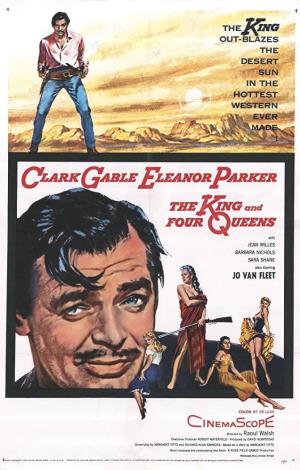 The King and Four Queens Poster