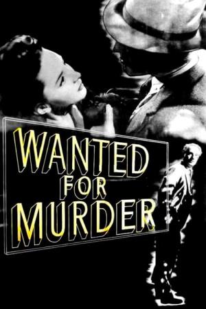 Wanted For Murder Poster