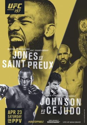UFC 197 Poster