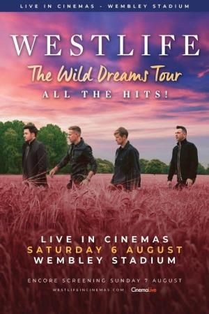 Westlife Live at Wembley Stadium Poster