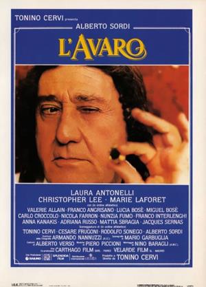 L'avaro Poster