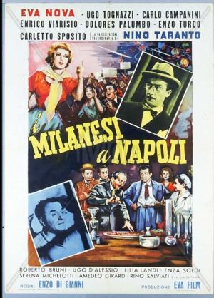 Milanesi a Napoli Poster