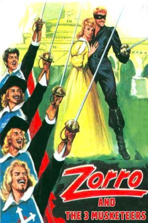 Zorro e i tre Moschettieri Poster