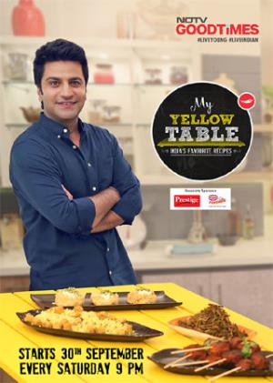 My Yellow Table Poster