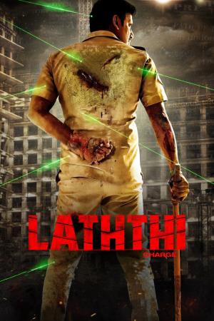 Vishal In Laththi Charge Poster