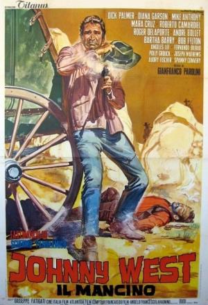 Johnny west il mancino Poster