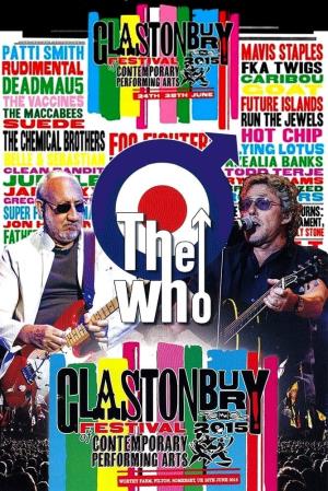 The Who at Glastonbury Poster