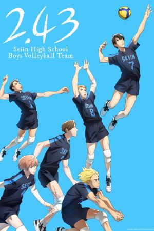 2.43 Seiin High School Volleyball Team Poster